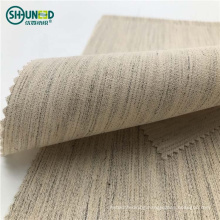 fusible cotton/wool horse hair interlining for suit woven chest piece horse hair interlining for western-style men's suits